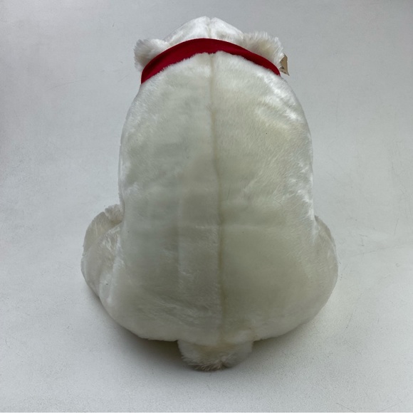Vintage 1993 Coca Cola COKE White Polar Teddy Bear Plush Toy RARE!! - Picture 7 of 11